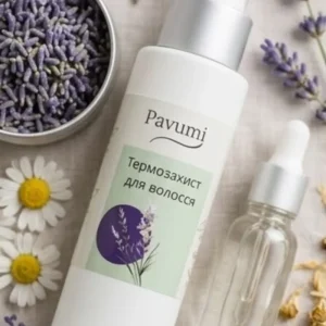Спрей-термозахист для волосся — натуральна косметика PAVUMI